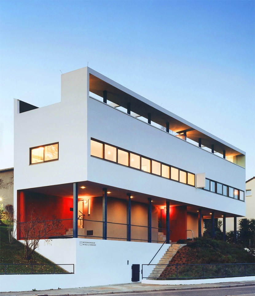 Locuinta proiectata de Le Corbusier la Weissenhof Estate/Studgard, 1927